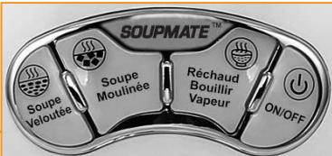 BEST OF TV BLENDER CHAUFFANT - COMMANDES BOUTON POUSSOIR SOFT-TOUCH - 1