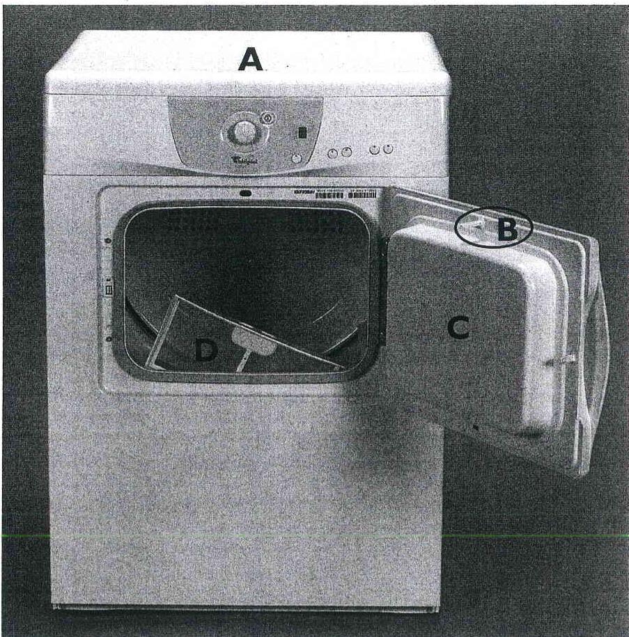 PROLINE VDP620E - DESCRIPTION DU SECHE-LINGE - 1