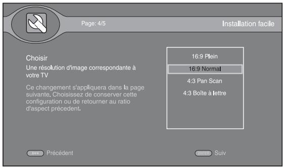 YAMAHA BD-S667 - Preconfiguration à l'aide de Wizard Initial/Installation facile - 4