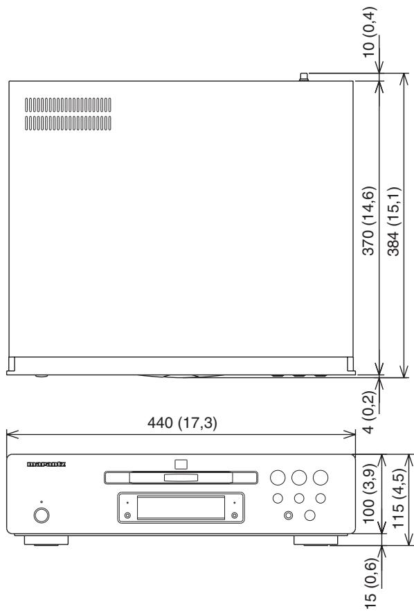 MARANTZ DV9500 - Sortie audio - 1