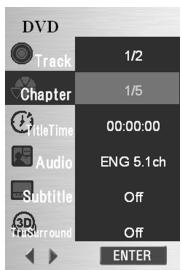 MARANTZ DV9500 - Utilisation du menu INFO - 2