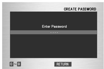 MARANTZ DV9500 - Utilisation d'un mot de passer (Use Password) - 3