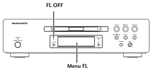 MARANTZ DV9500 - Selection du menu FL - 1