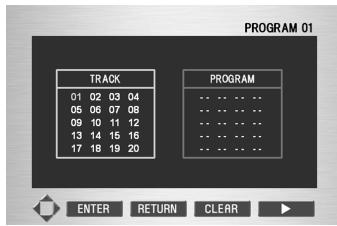 MARANTZ DV9500 - Appuyez sur PROGRAM quand la platine est sur Stop. - 1