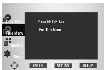 MARANTZ DV9500 - Utilisation du menu des titres - 1