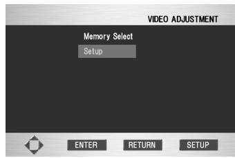 MARANTZ DV9500 - Créer vos propres réglages - 1