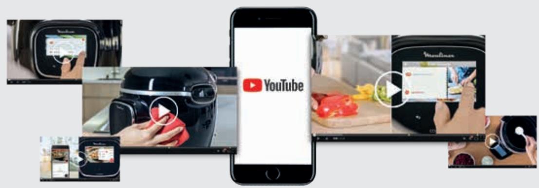MOULINEX CE912A - Discover many tutorials on the Moulinex YouTube channel To accompany you throughout the experience - 1