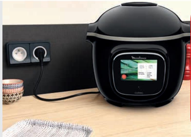 MOULINEX CE912A - Como colocar ocesto de cozedura a vapor? - 4