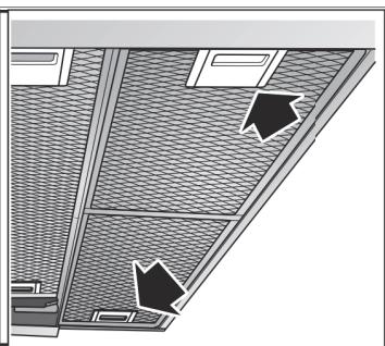 GAGGENAU AF210161 - Retirer le filtre métallique à graisse - 2