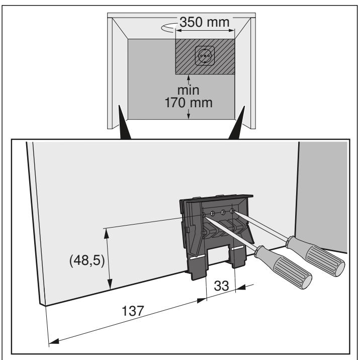 GAGGENAU AF210161 - Dimensions de l'appareil et distances de sécurité - 2