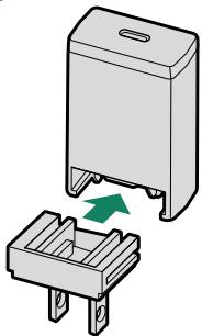 FUJIAPN HYBRIDEX-1T5 - Attach the plug adapter to the AC power adapter. - 1