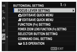 FUJIAPN HYBRIDEX-1T5 - BUTTON/DIAL SETTING - 1