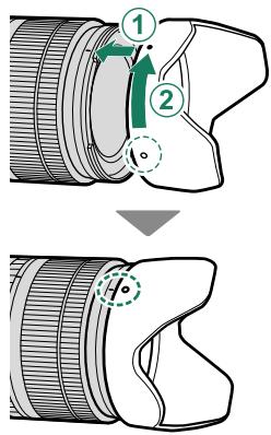 FUJIAPN HYBRIDEX-1T5 - Attaching Lens Hoods - 1