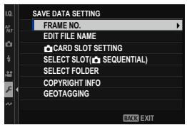 FUJIAPN HYBRIDEX-1T5 - SAVE DATA SETTING - 1