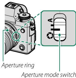 FUJIAPN HYBRIDEX-1T5 - The Aperture Mode Switch - 1