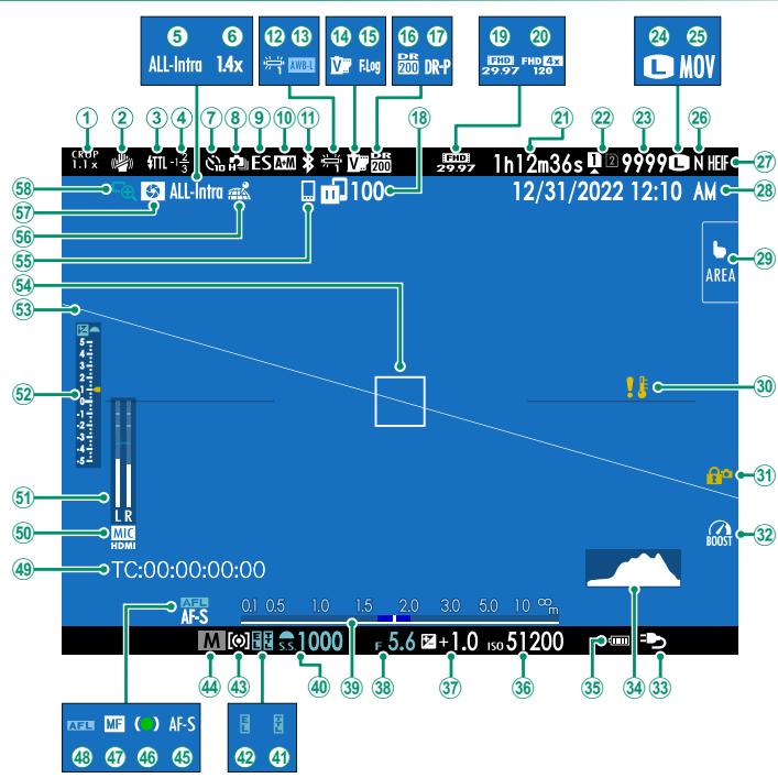 FUJIAPN HYBRIDEX-1T5 - Camera Displays - 1