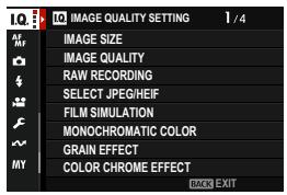 FUJIAPN HYBRIDEX-1T5 - IMAGE QUALITY SETTING (Still Photography) - 1