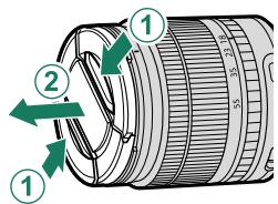 FUJIAPN HYBRIDEX-1T5 - Removing Lens Caps - 1