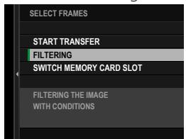 FUJIAPN HYBRIDEX-1T5 - Filtering Pictures/Choosing a Slot - 1