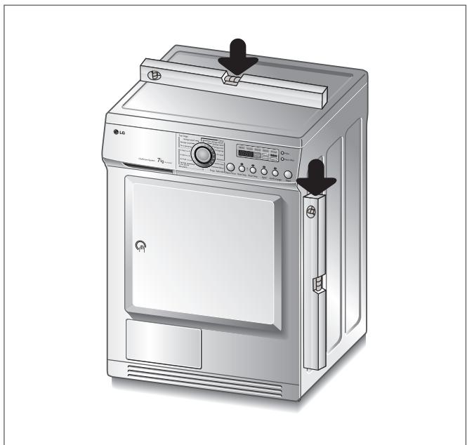 LG-GOLDSTAR TD-C70040E - Mise à niveau du sèche-linge - 1