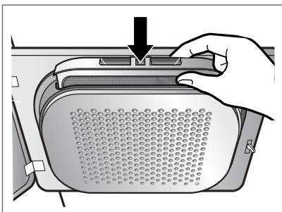 LG-GOLDSTAR TD-C70040E - Nettoyage du filtré à peluches - 3