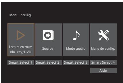 MARANTZ NR1200 - Fonction Menu intelligent - 1