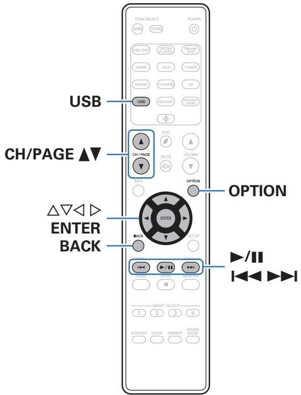MARANTZ NR1200 - Lecture du content d'un dispositif mémoire USB - 1