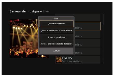 MARANTZ NR1200 - Lecture de fichiers stockés sur un ordinateur ou un stockage NAS - 3