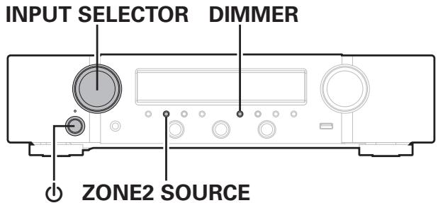 MARANTZ NR1200 - Réinitialisation des réglages du réseau - 1