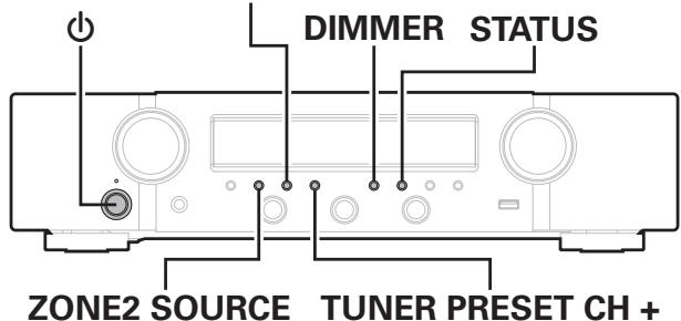 MARANTZ NR1200 - Fonction de verrouillage du panneau - 1