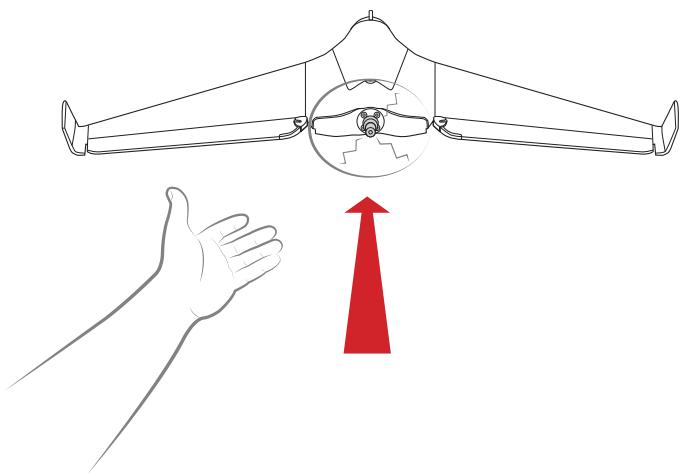 PARROT DISCO FPV - ⚠️ Vous devez décoller face au vent. - 1