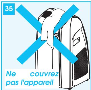 DELONGHI PAC W 110 BLANC - APPLICATION DES FILtres SUR LA GRILLE - 3