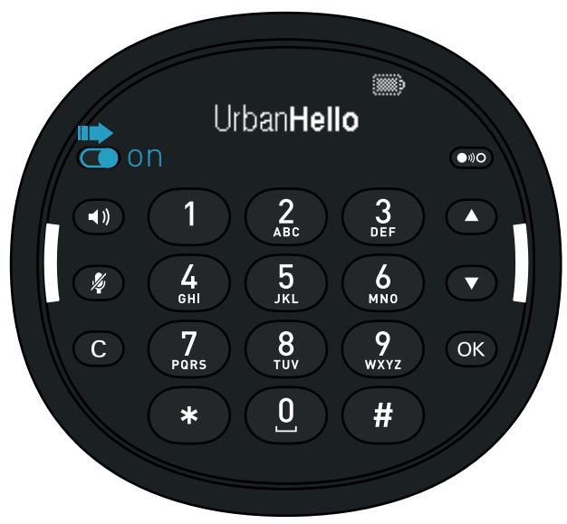 URBAN HOME PHONE BLANC - 5