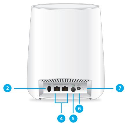 NETGEAR RESSEAU_BS20-100PES - Aperçu du satellite Orbi - 2