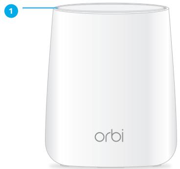 NETGEAR RESSEAU_BS20-100PES - Aperçu du satellite Orbi - 1