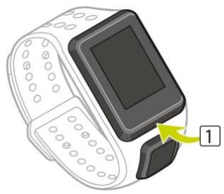 TOMTOM SPARK 3 LARGE BR - Retirer votre montre du bracelet - 1