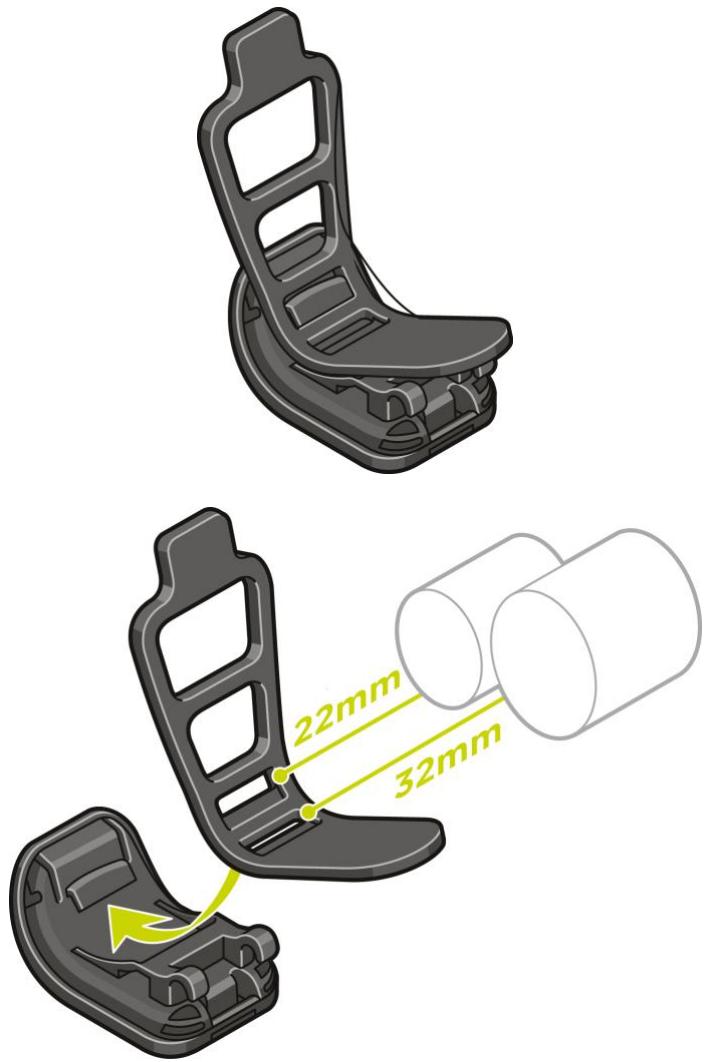 TOMTOM SPARK 3 LARGE BR - Utiliser la fixation pour vélo - 1