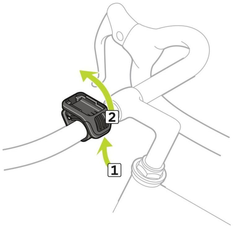 TOMTOM SPARK 3 LARGE BR - Utiliser la fixation pour vélo - 4