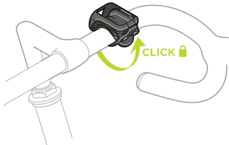 TOMTOM SPARK 3 LARGE BR - Utiliser la fixation pour vélo - 3