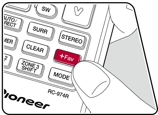 PIONEER VSX-LX504AV - Prérogler une station de radio - 3