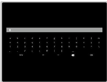 PIONEER VSX-LX504AV - Saisie de caractères - 1