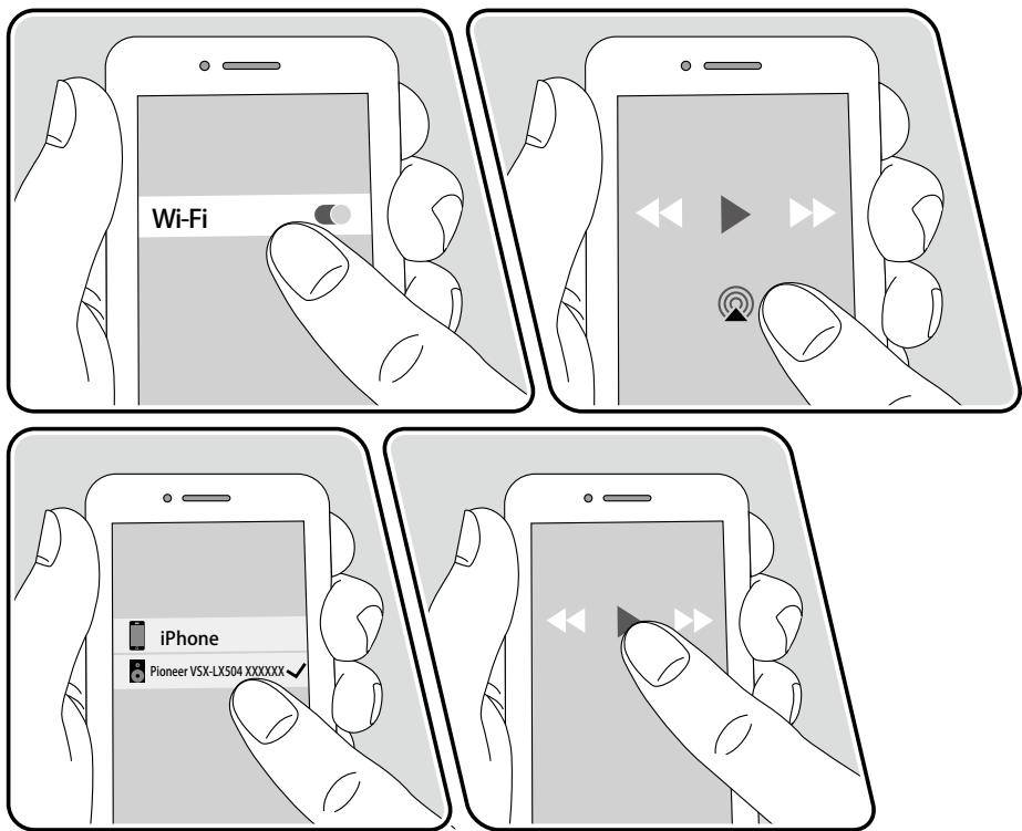 PIONEER VSX-LX504AV - Lecture sur cet apparéil - 1