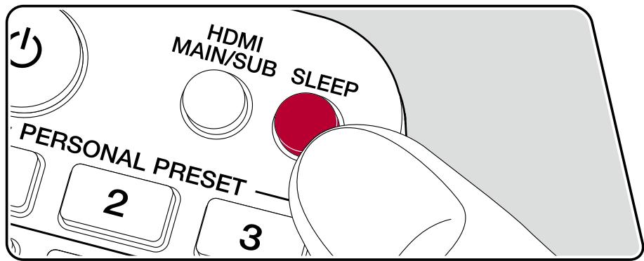PIONEER VSX-LX504AV - Sleep Timer - 1