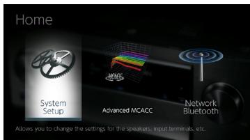 PIONEER VSX-LX504AV - Commandes du menu - 2