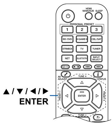 PIONEER VSX-LX504AV - Saisie de caractères - 2