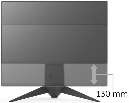 DELL AW2518H - Extension vertical - 2
