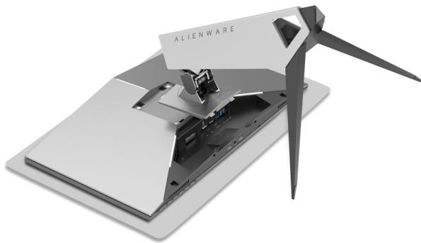 DELL AW2518H - Enlever le pied du moniteur - 4