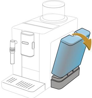 DELONGHI FEB4455 - Remplacement ou retrait du filtre - 1