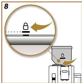 DELONGHI FEB4455 - Insérez le bac à grains - 2