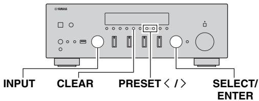 YAMAHA R-N803D - Sur la face avant - 1